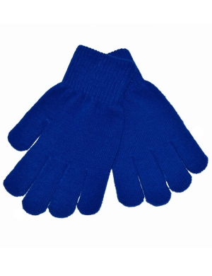 Knitted Stretch Gloves - Royal Blue
